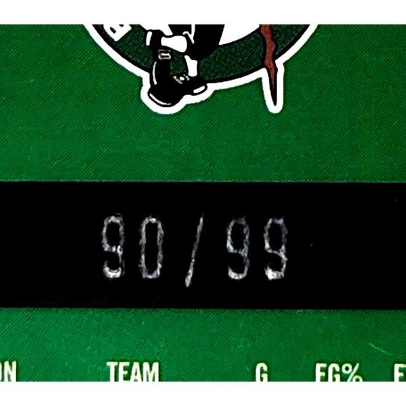 2023-24 NBA Hoops Premium Stock JRUE HOLIDAY #59 Blue Disco Parallel 90/99 - Picture 3 of 3